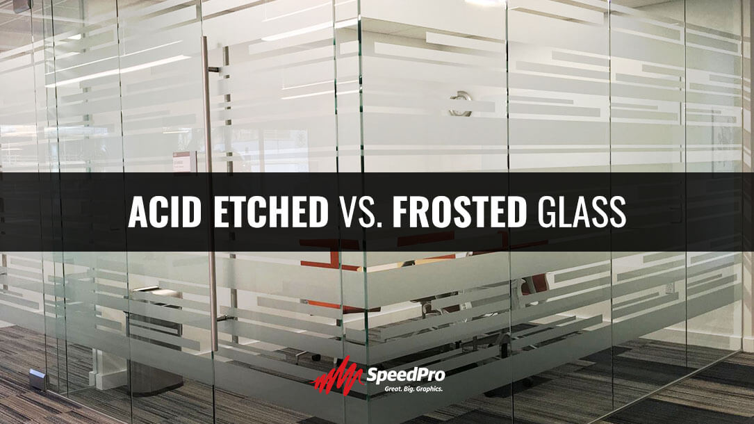 Acid Etched vs Frosted Glass