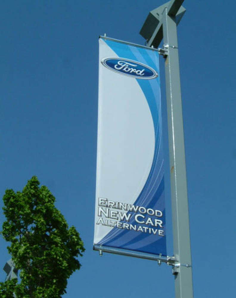 Erinwood Ford New Car Alternative outdoor banner