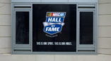 Nascar Hall of Fame entrance signage