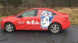 Mr Rooter Plumbing car wrap