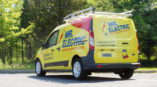 Mr Electric graphic van wrap