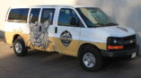 Denver Lynx graphic van wrap