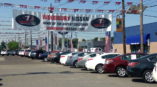 Woodbury Nissan hanging banner