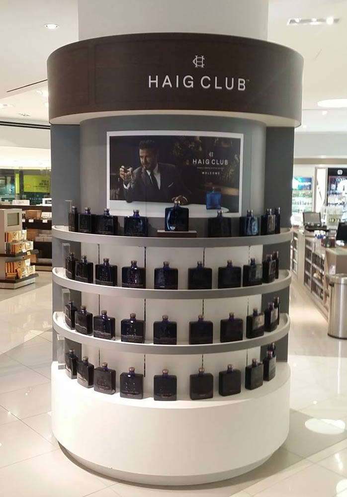 Haig Club retail display