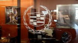 Cadillac window logo