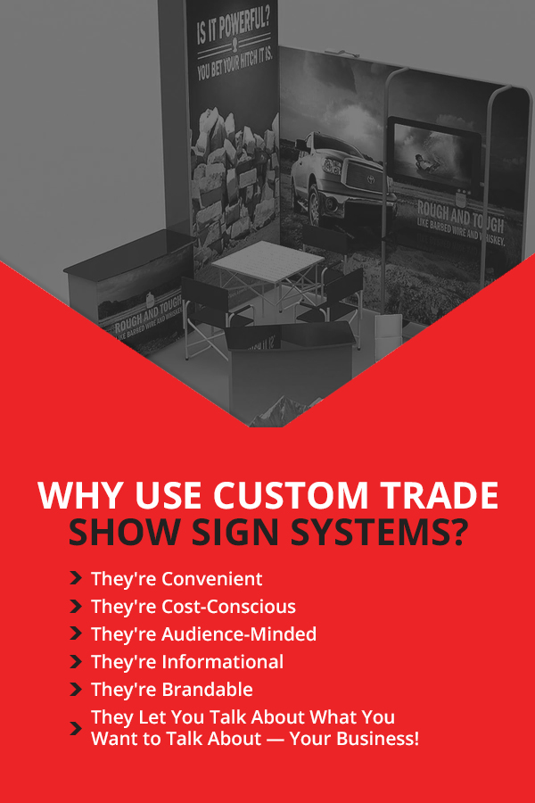 Why Use Custom Trade Show Sign Systems?