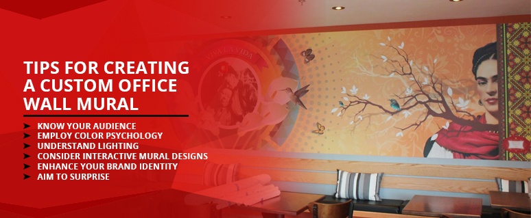 Tips For Creating A Custom Office Wall Mural