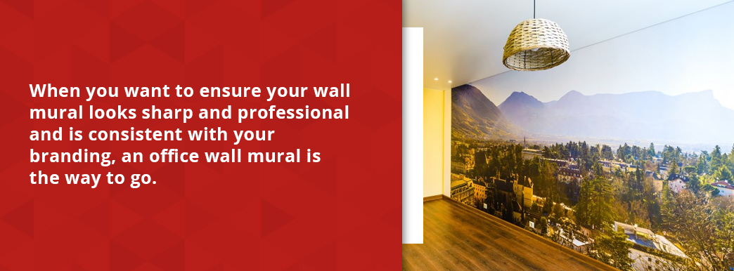 Office Wall Murals Offer Branding Opportunities