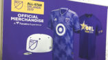 MLS official merchandise sign