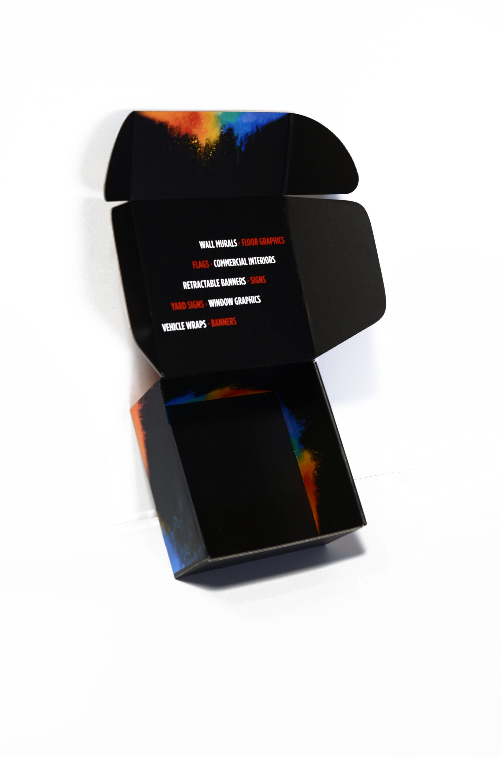 SpeedPro custom printed box