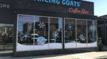 Dancing Goats Coffee Bar signage