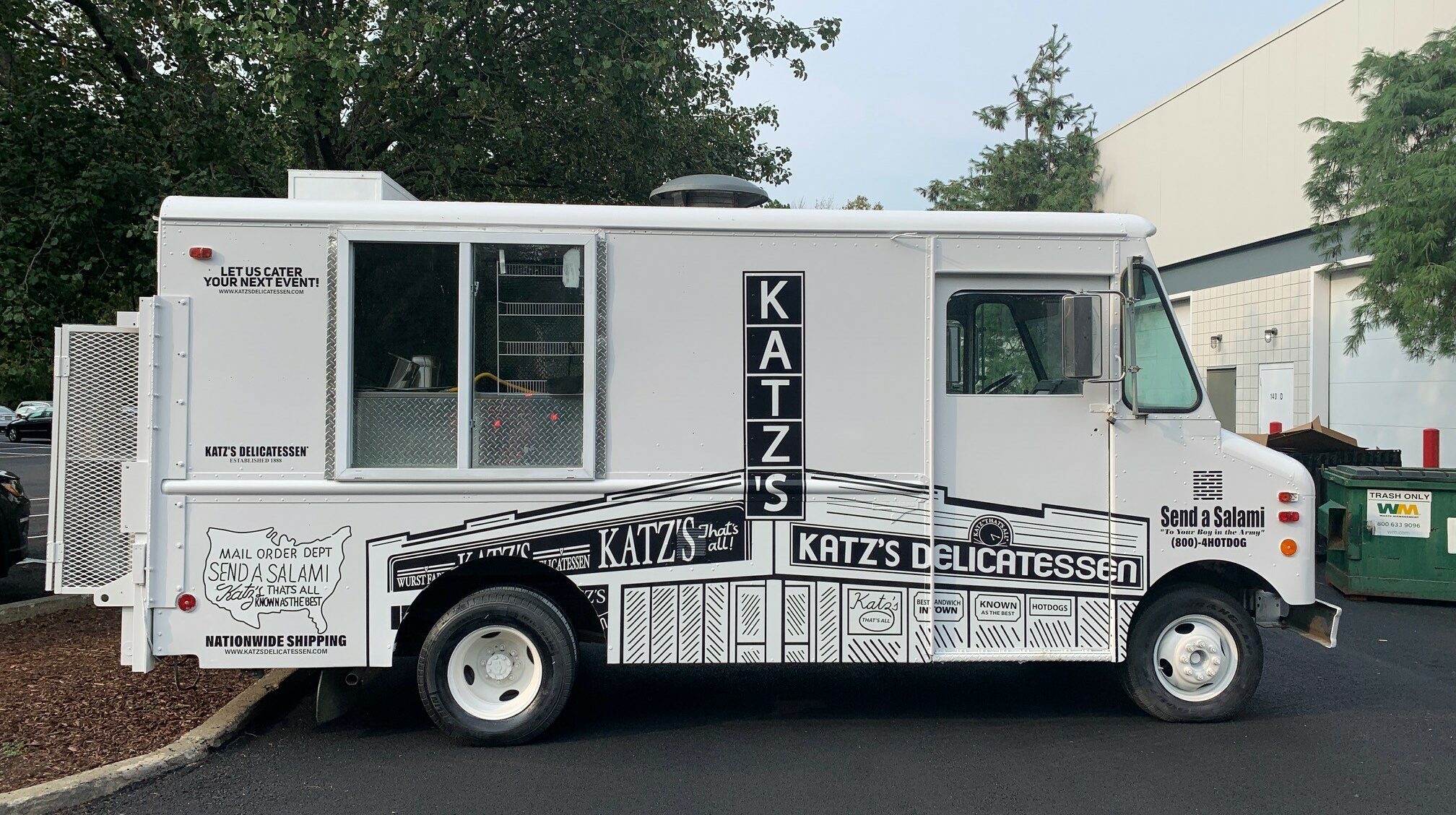 SpeedPro Food Truck Wrap Katz Delicatessen