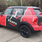 Krave Jerky custom car wrap