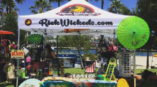 Rick Wickeds event tent with items for sale