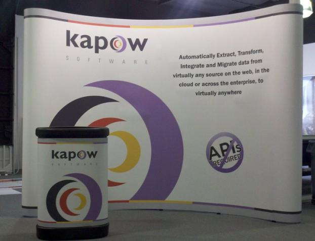 Kapow Software Trade Show Display