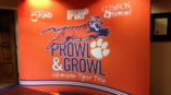 Clemson Tiger Trek display