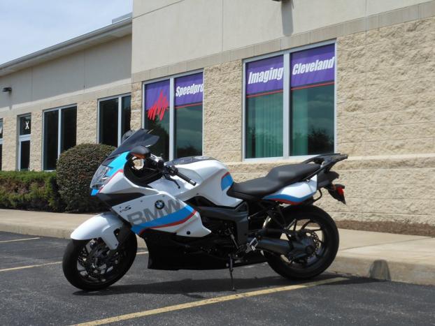 BMW motorcycle wrap