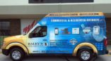 Haley's Lock Safe & Key van wrap