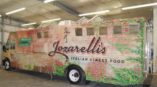 Italian Street Food truck graphic wrap