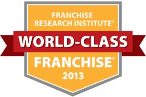 2013 Franchise Research Institude World-Class Franchise