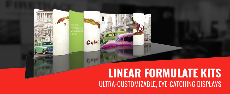 Linear Formulate Kits: Ultra-Customizable, Eye-Catching Displays