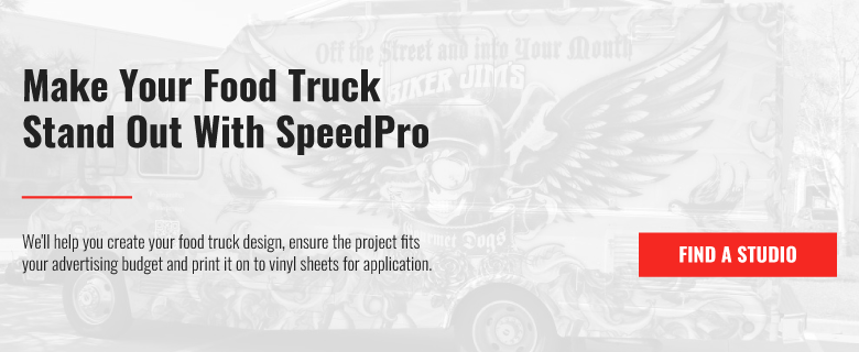 Contact SpeedPro to create your food truck wrap.